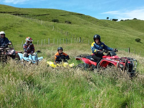 Quad-Touren als Freizeit-Möglichkeit nahe dem Vichter Landhaus